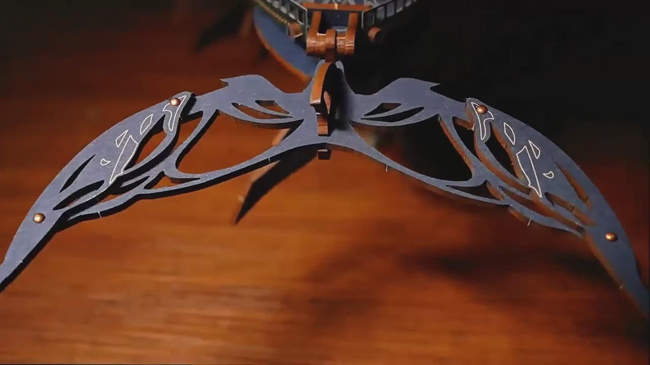 Charger la vidéo: Puzzle 3D Whale Ark of the Universe