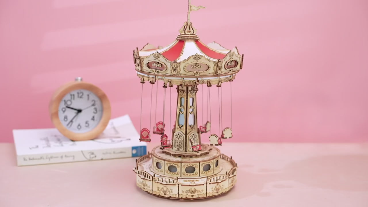 Charger la vidéo: Puzzle 3D Swing Ride