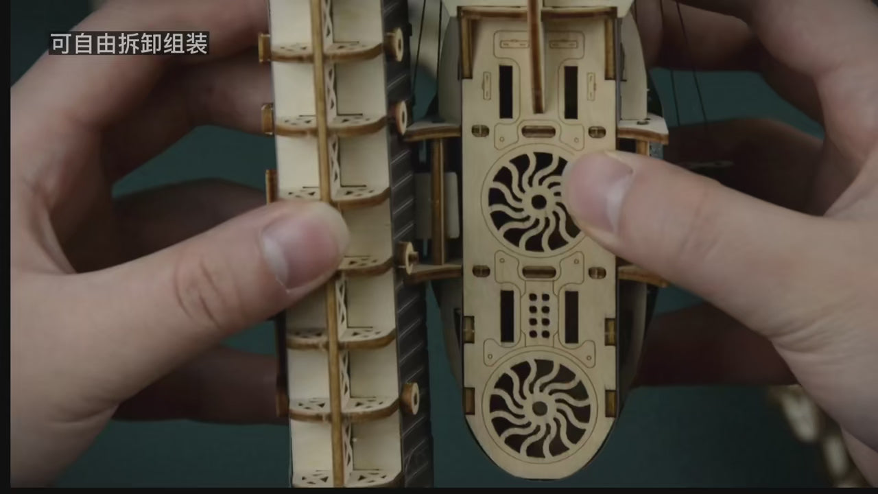 Charger la vidéo: Puzzle 3D 20 000 Lieues sous les Mers