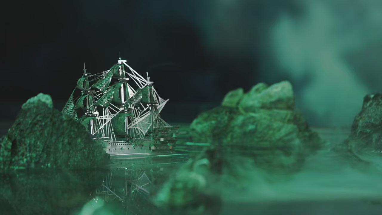 Charger la vidéo: Puzzle 3D Le Hollandais Volant