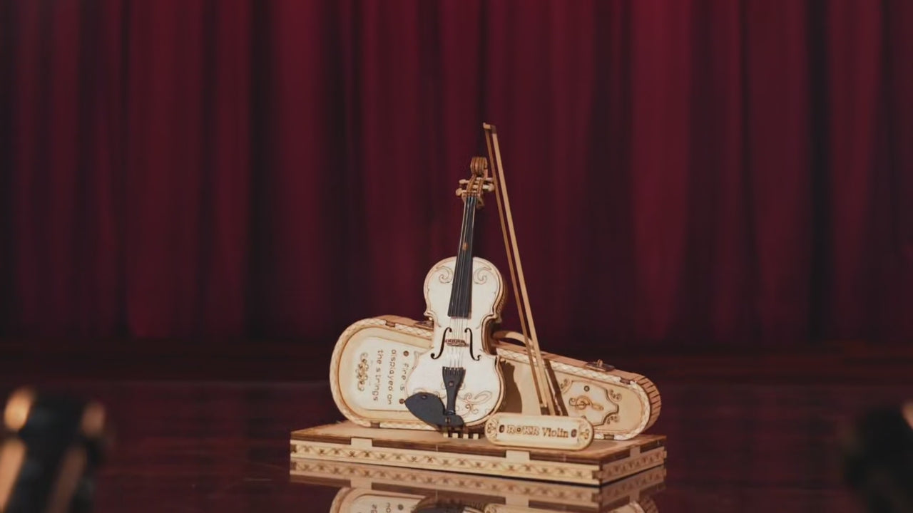 Charger la vidéo: Puzzle 3D Violon Capriccio