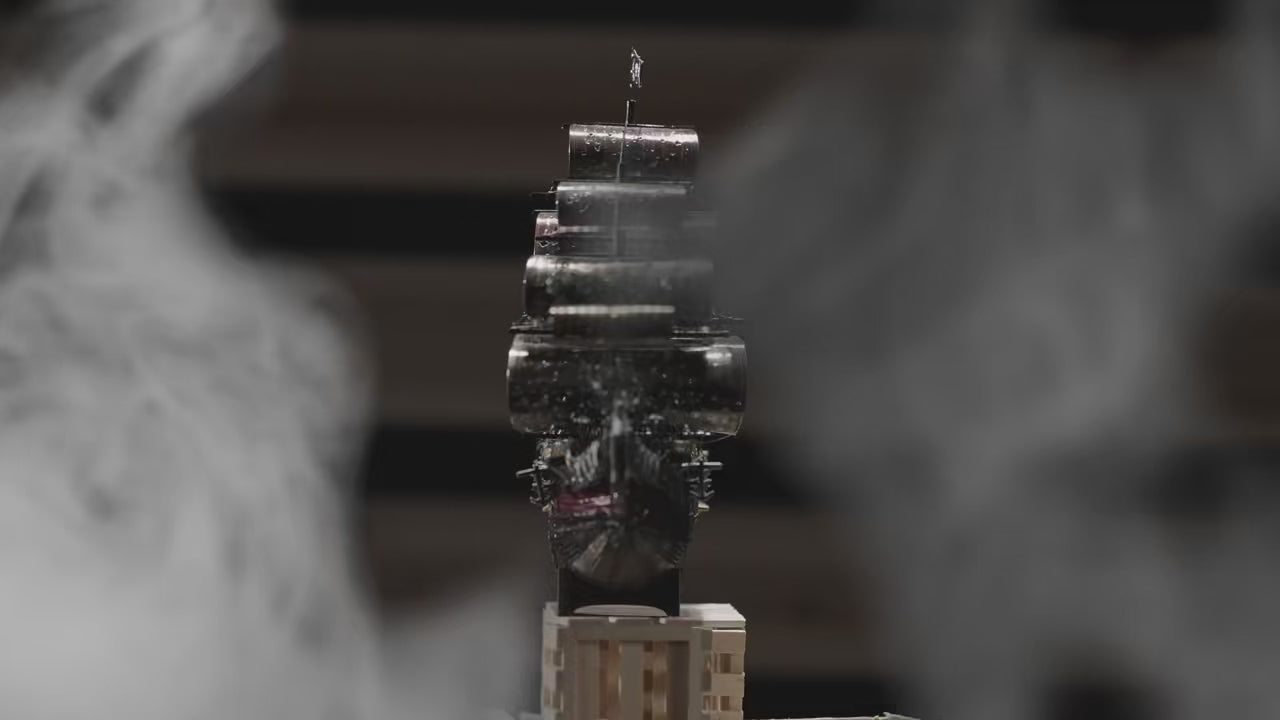 Charger la vidéo: Puzzle 3D The Queen Anne's Revenge