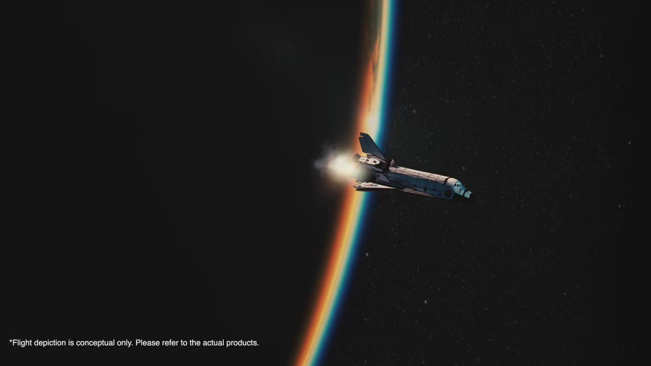 Charger la vidéo: Puzzle 3D Navette Spatiale