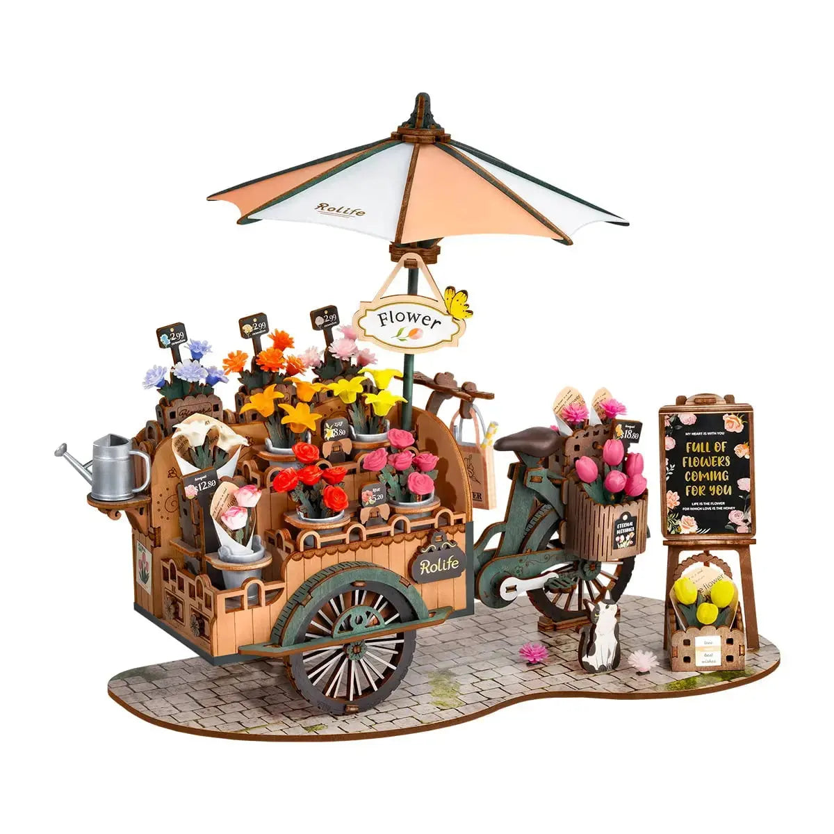 Puzzle 3D Blossom Cart - Puzzle 3D France