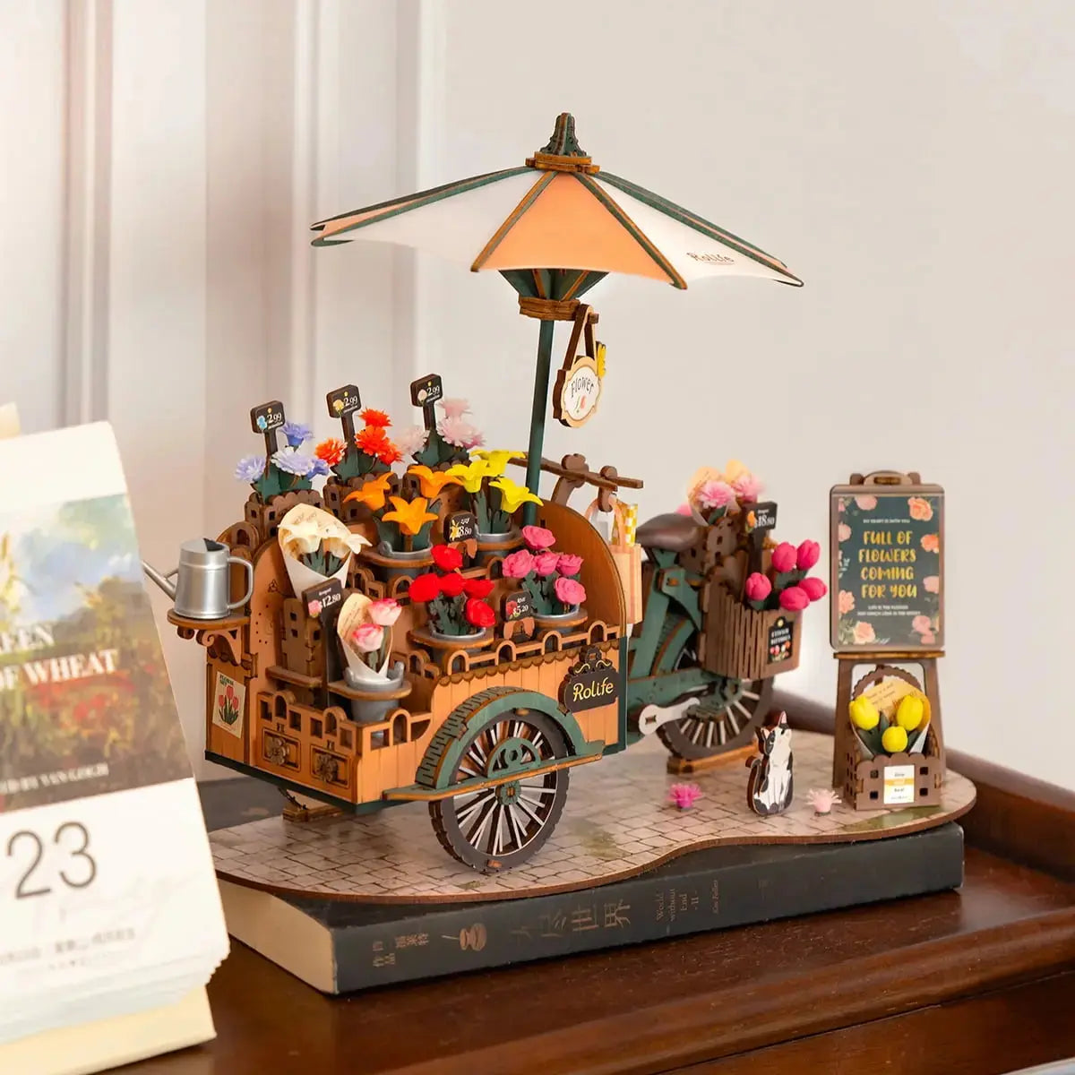 Puzzle 3D Blossom Cart - Puzzle 3D France