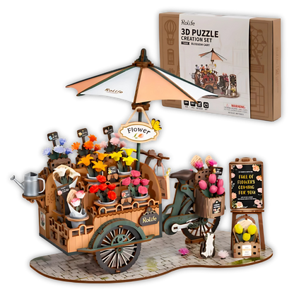 Puzzle 3D Blossom Cart - Puzzle 3D France
