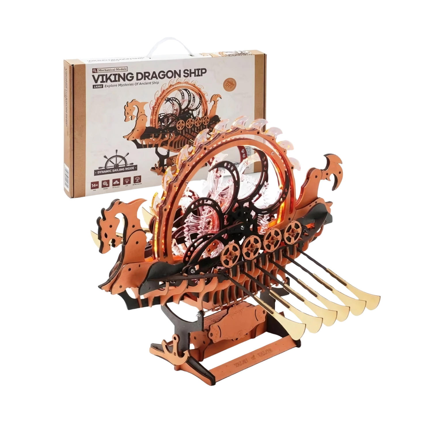 Puzzle 3D Drakkar Viking