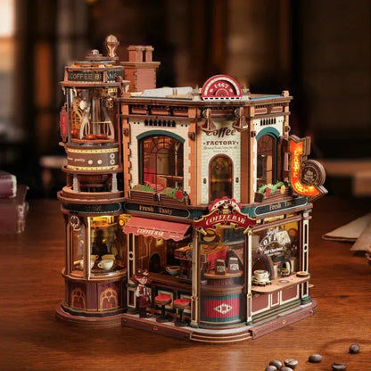 Puzzle 3D Dream Coffee Factory - Puzzle 3D France