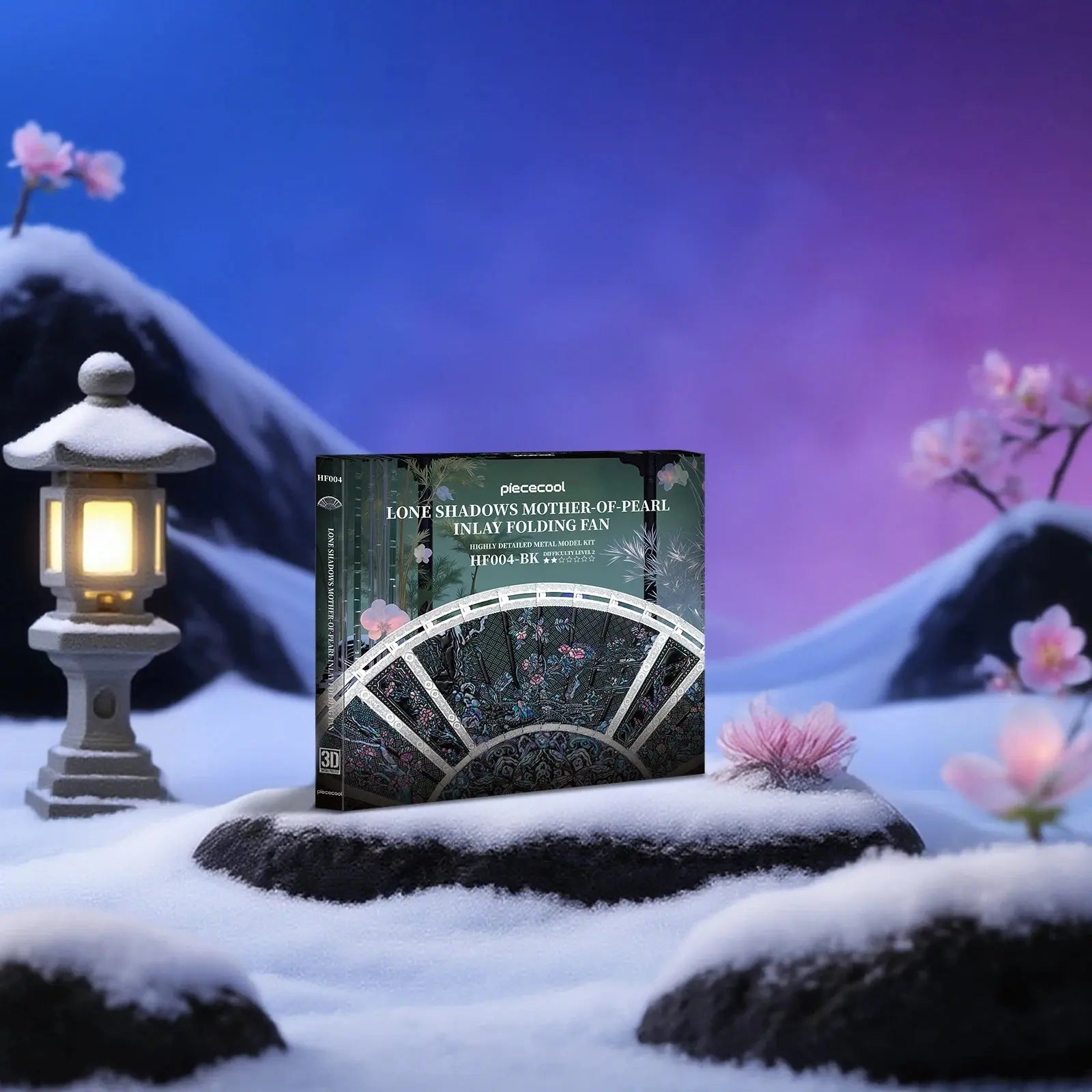 Puzzle 3D Éventail: Lone Shadows Mother Of Pearl - Puzzle 3D France