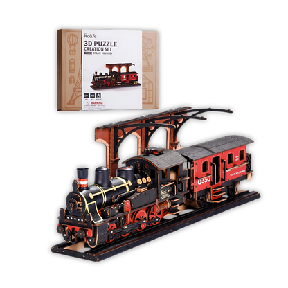 Puzzle 3D Locomotive Steam Journey - Puzzle 3D France