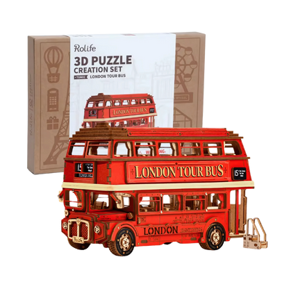 Puzzle 3D London Tour Bus - Puzzle 3D France