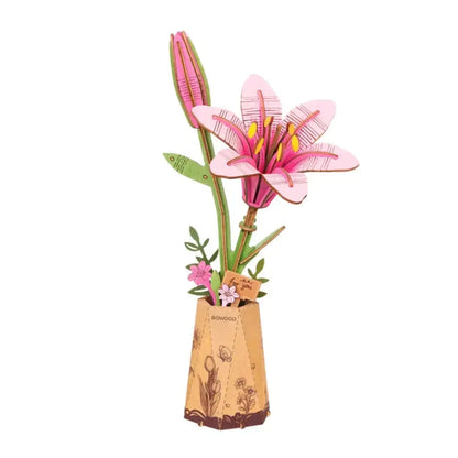 Puzzle 3D Lys Rose - Puzzle 3D France