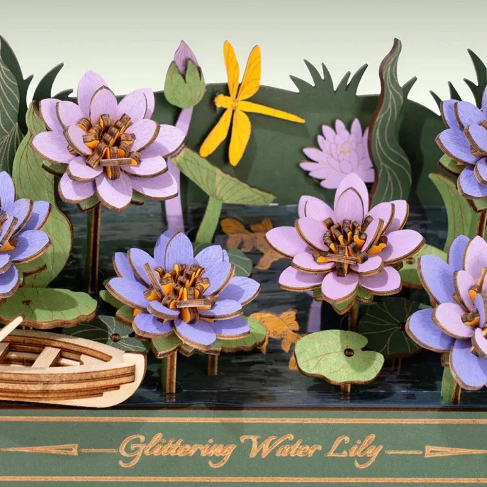 Puzzle 3D Nénuphar Scintillant - Puzzle 3D France