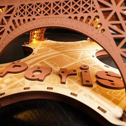 Puzzle 3D Nuit de la Tour Eiffel - Puzzle 3D France
