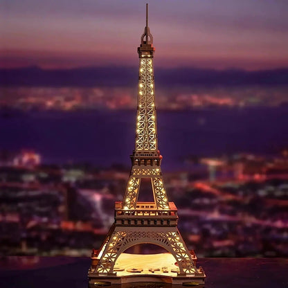 Puzzle 3D Nuit de la Tour Eiffel - Puzzle 3D France