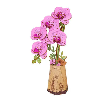 Puzzle 3D Orchidée Papillon Pourpre - Puzzle 3D France