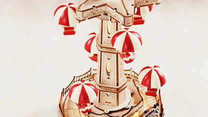 Puzzle 3D Parachute Tower - Puzzle 3D France