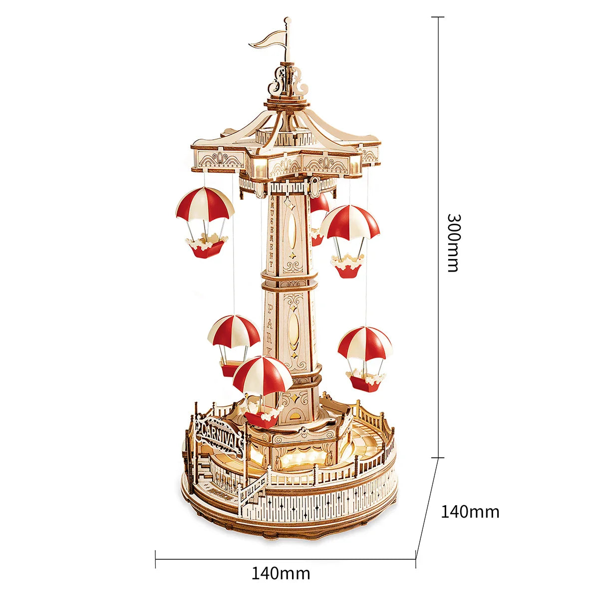 Puzzle 3D Parachute Tower - Puzzle 3D France