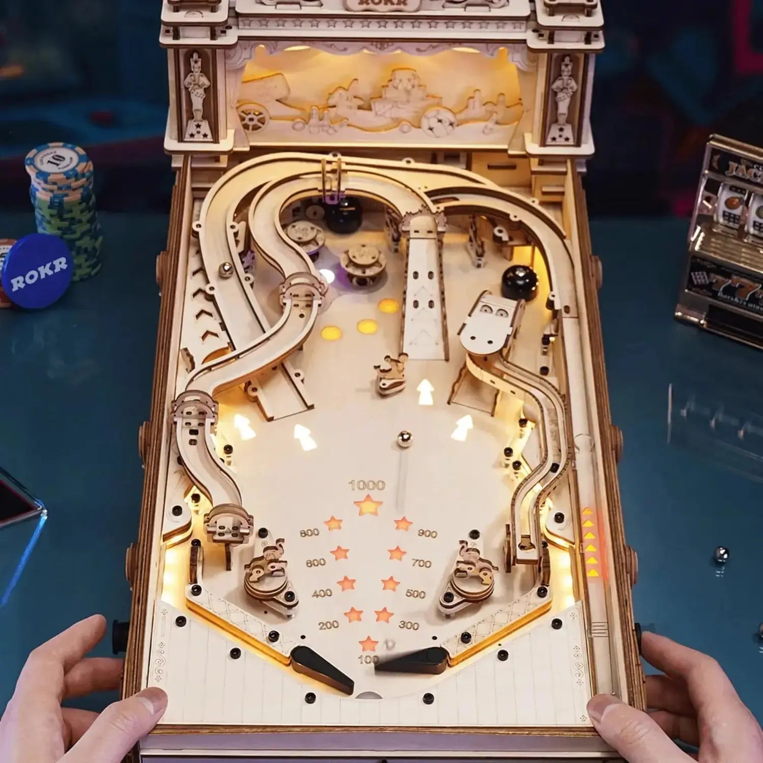 Puzzle 3D Pinball Machine - Puzzle 3D France