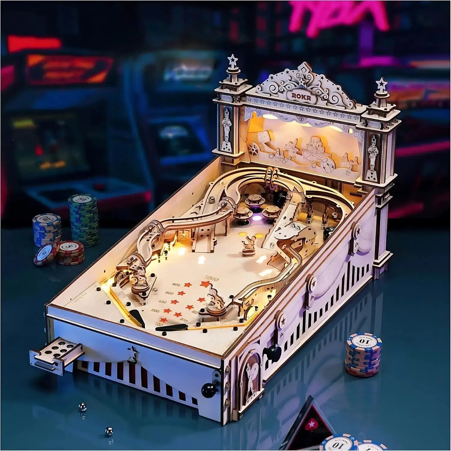 Puzzle 3D Pinball Machine - Puzzle 3D France