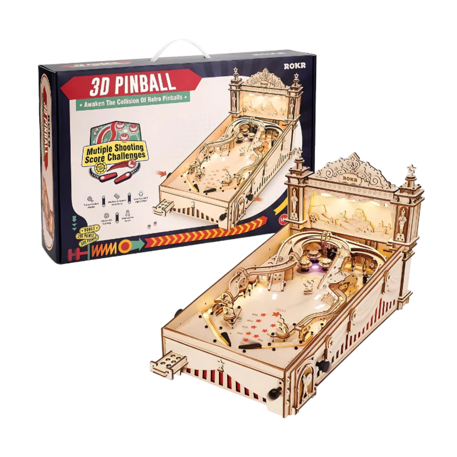 Puzzle 3D Pinball Machine - Puzzle 3D France