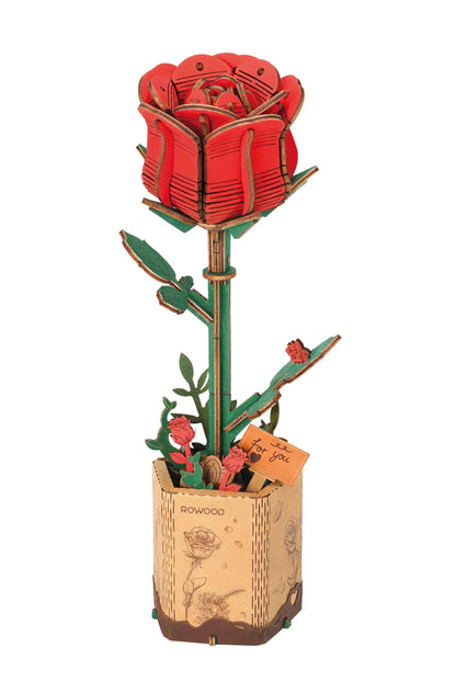 Puzzle 3D Rose Rouge - Puzzle 3D France