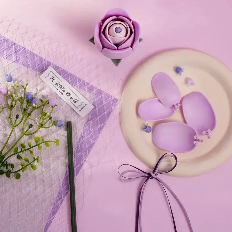Puzzle 3D Rose Violette - Puzzle 3D France