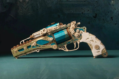 Puzzle 3D Steam Revolver - Bleu - Puzzle 3D France