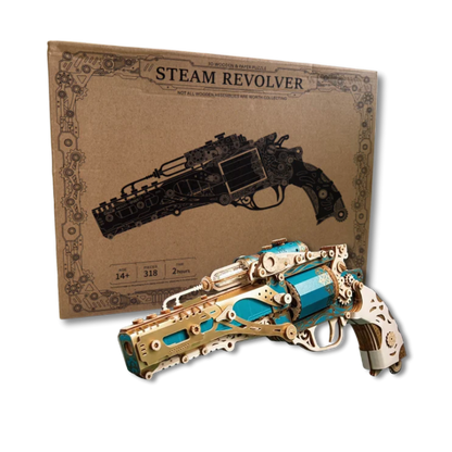 Puzzle 3D Steam Revolver - Puzzle 3D France