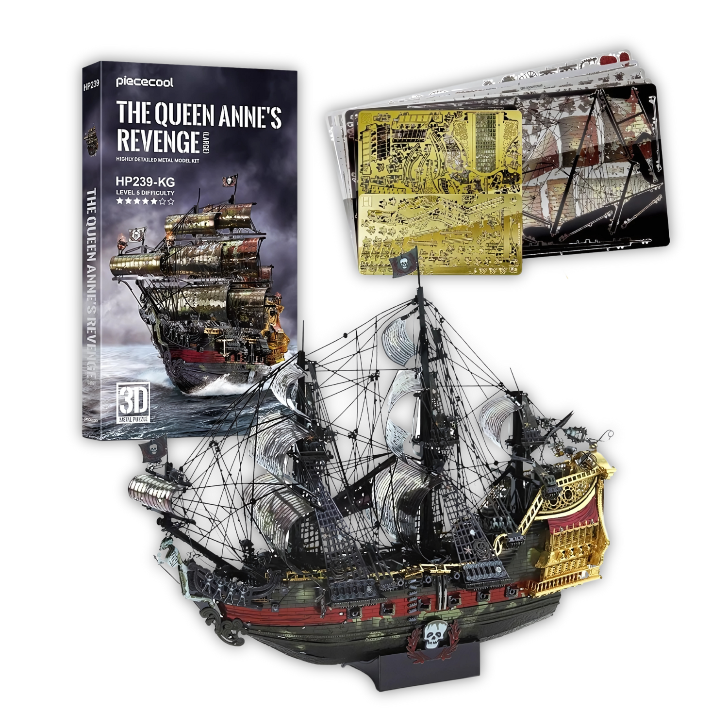 Puzzle 3D The Queen Anne’s Revenge - Puzzle 3D France