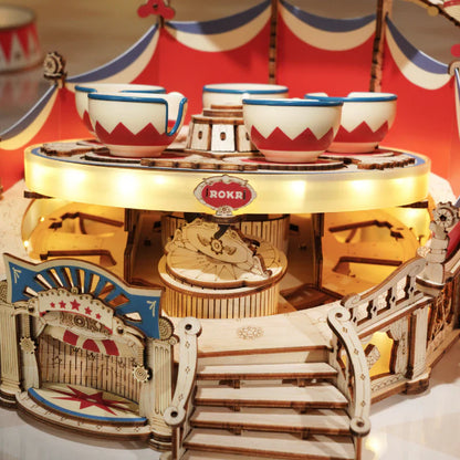 Puzzle 3D Tilt-A-Whirl - Puzzle 3D France