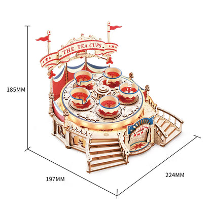 Puzzle 3D Tilt-A-Whirl - Puzzle 3D France