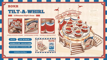 Puzzle 3D Tilt-A-Whirl - Puzzle 3D France