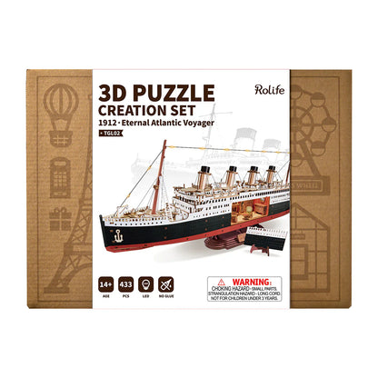 Puzzle 3D Titanic: Eternal Atlantic Voyager - Puzzle 3D France