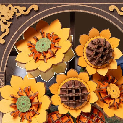 Puzzle 3D Tournesol Doré - Puzzle 3D France