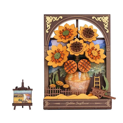Puzzle 3D Tournesol Doré - Puzzle 3D France