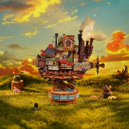 Puzzle 3D Traveling Castle