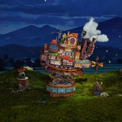 Puzzle 3D Traveling Castle