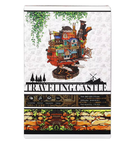 Puzzle 3D Traveling Castle