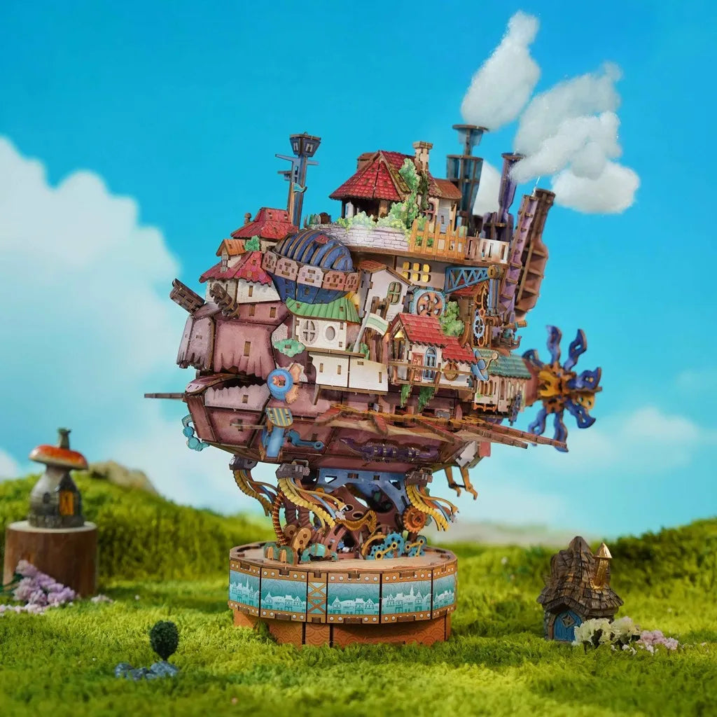 Puzzle 3D Traveling Castle