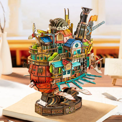 Puzzle 3D Traveling Castle