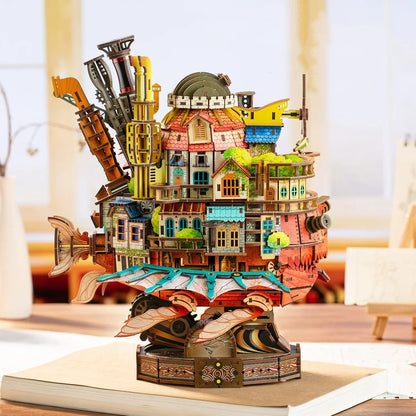 Puzzle 3D Traveling Castle