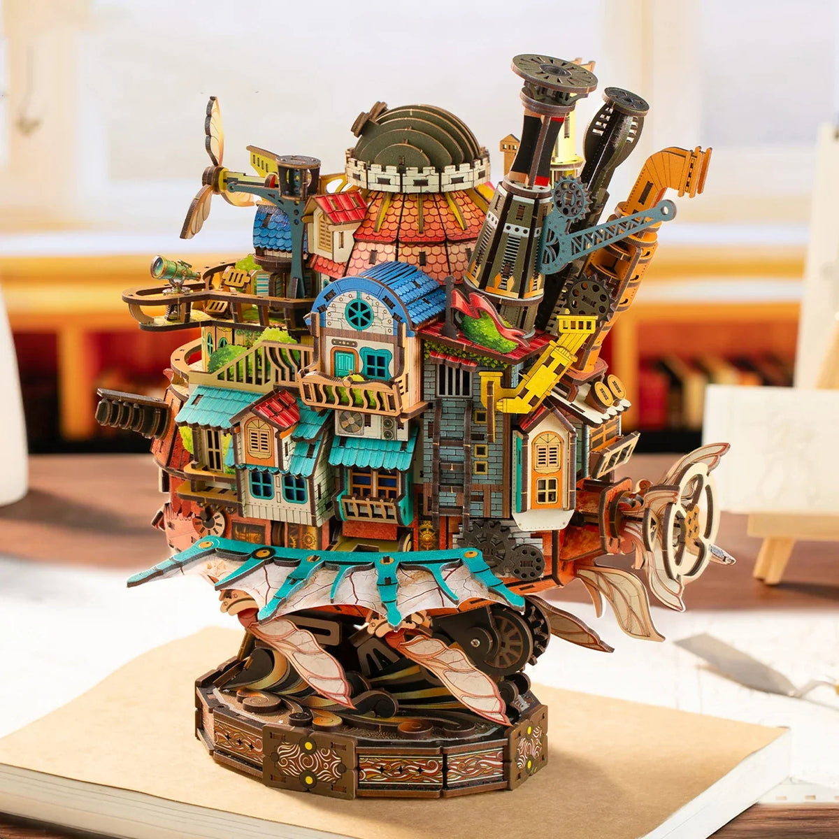 Puzzle 3D Traveling Castle