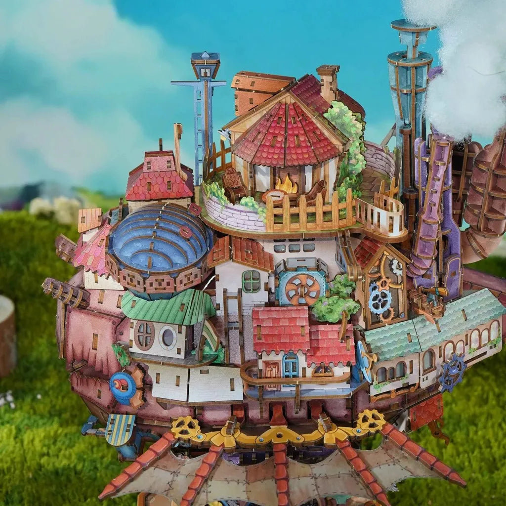 Puzzle 3D Traveling Castle