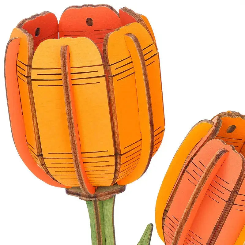 Puzzle 3D Tulipe Orange - Puzzle 3D France