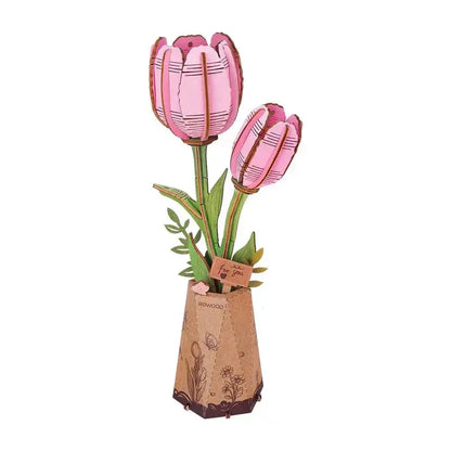 Puzzle 3D Tulipe Rose - Puzzle 3D France